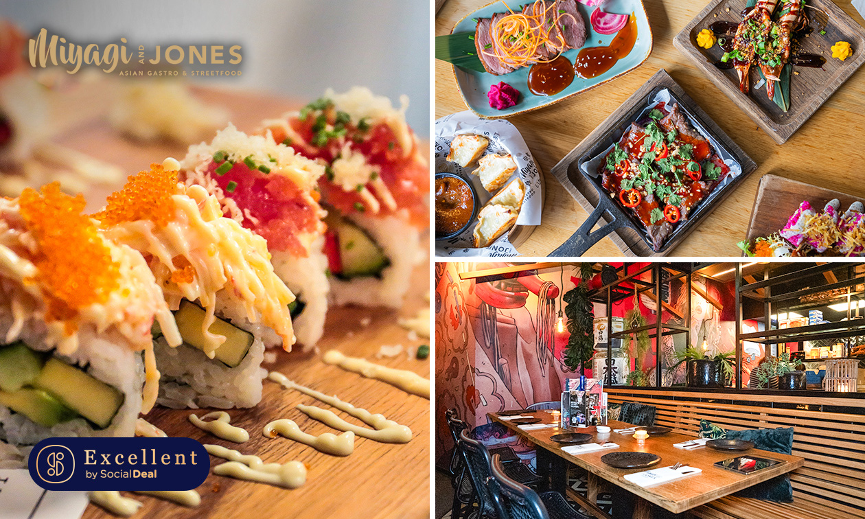 All-You-Can-Eat (2 uur) + dessert bij Miyagi and Jones Arnhem