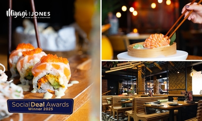 3-gangendiner à la carte + koffie/thee en een macaron bij Miyagi and Jones Haarlem