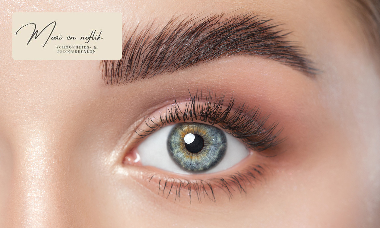 Wenkbrauw- of wimperbehandeling