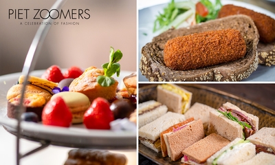 12-uurtje of high tea (1,5 uur) bij ModeMall Piet Zoomers Wilp