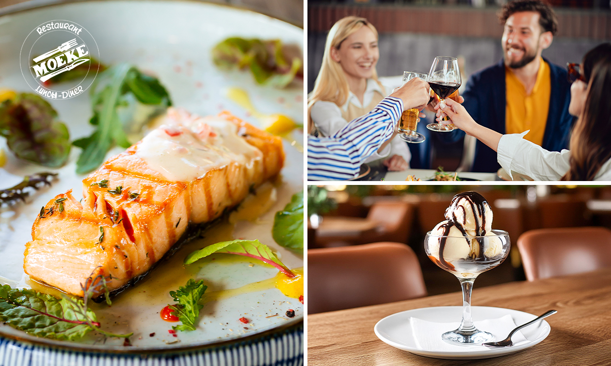 3-gangen keuzediner bij Moeke