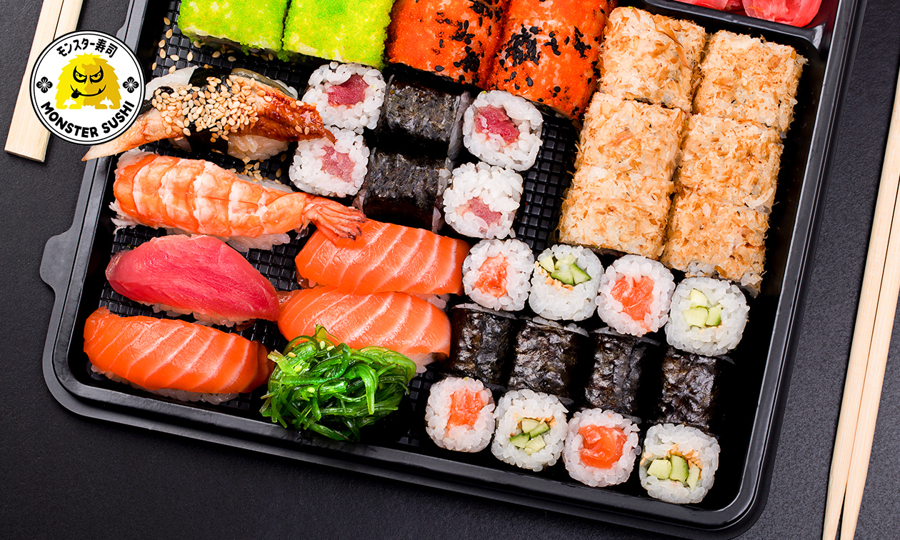 Sushibox (24 of 43 stuks) bij Monster Sushi voor afhaal