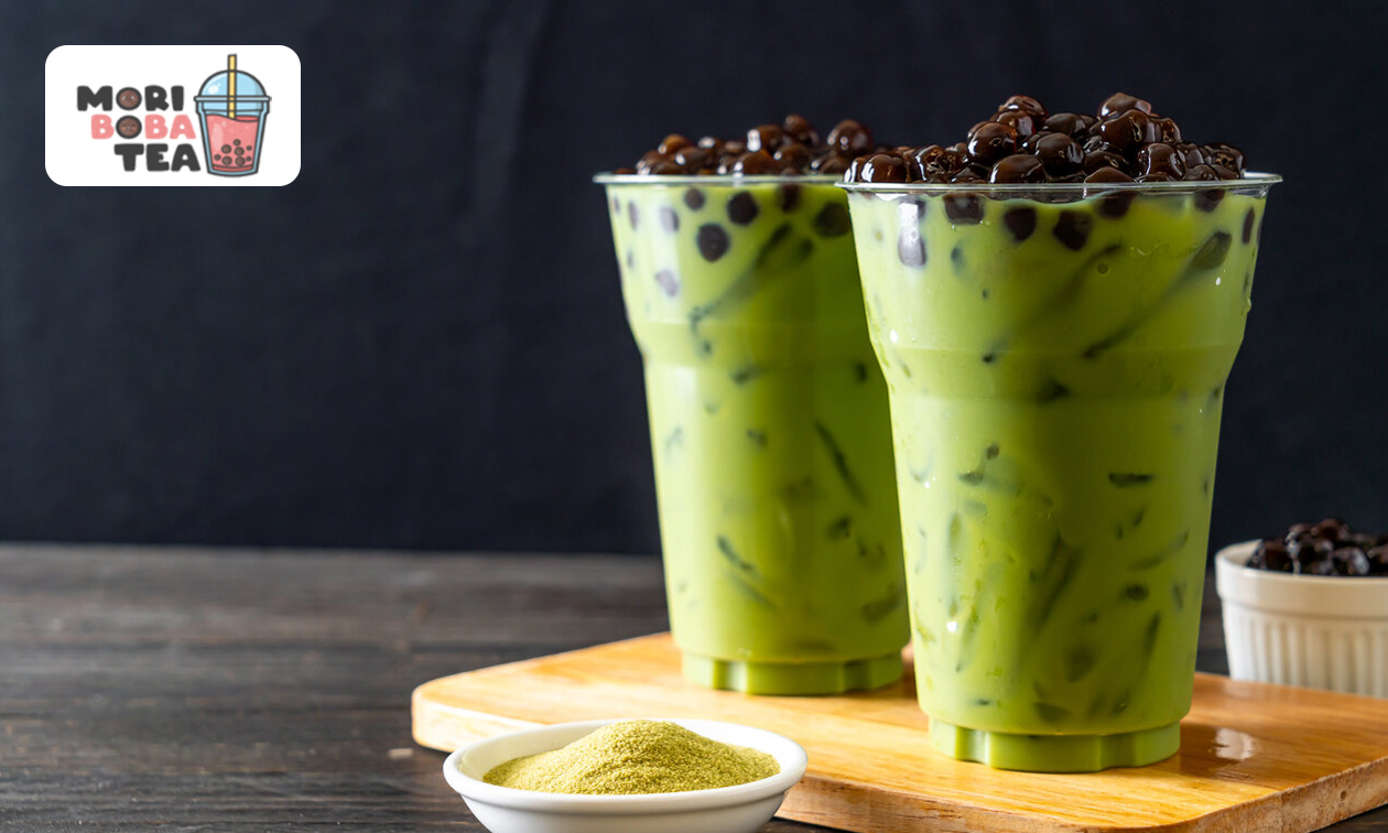1 of 2x bubble tea bij Mori Sushi