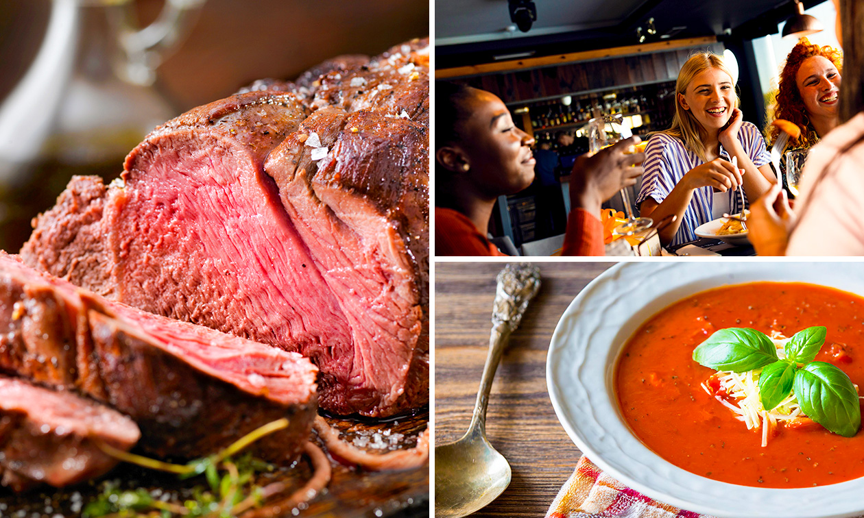 3-gangen keuzediner in hartje Valkenburg