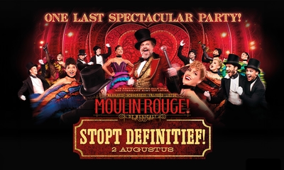Entree voor Moulin Rouge! De Musical vanaf €98 p.p.