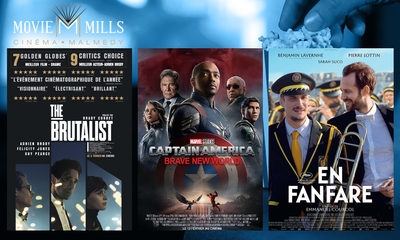 Kinoticket + Tüte Popcorn im Moviemills