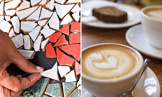 Workshop mozaïeken + koffie/thee + koekjes (3 uur)