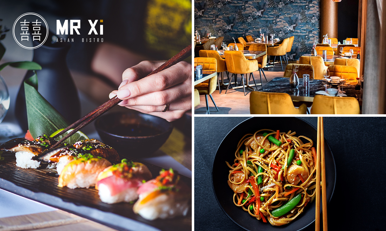 All-You-Can-Eat sushi en grill bij Mr Xi Asian Bistro