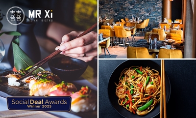 All-You-Can-Eat sushi en grill bij Mr Xi Asian Bistro