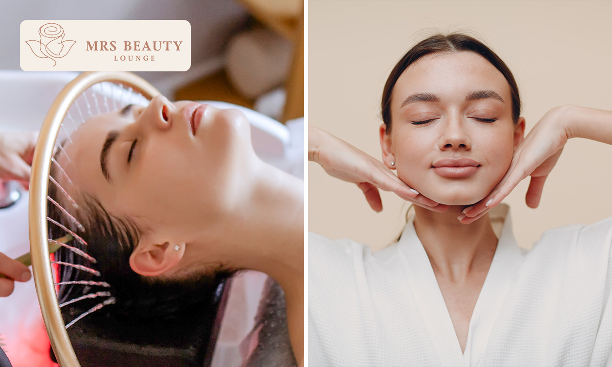 Japanese head spa (60 min) + evt. gezichtsbehandeling (45 min)