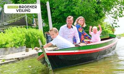 Fluisterboot varen (2 uur) voor 2 t/m 6 personen