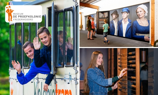 Entree Museum De Proefkolonie + wandeling + soep en broodje