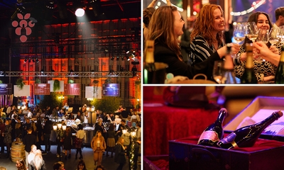 Entree voor Nacht van de Wijn + 1 glas bubbels