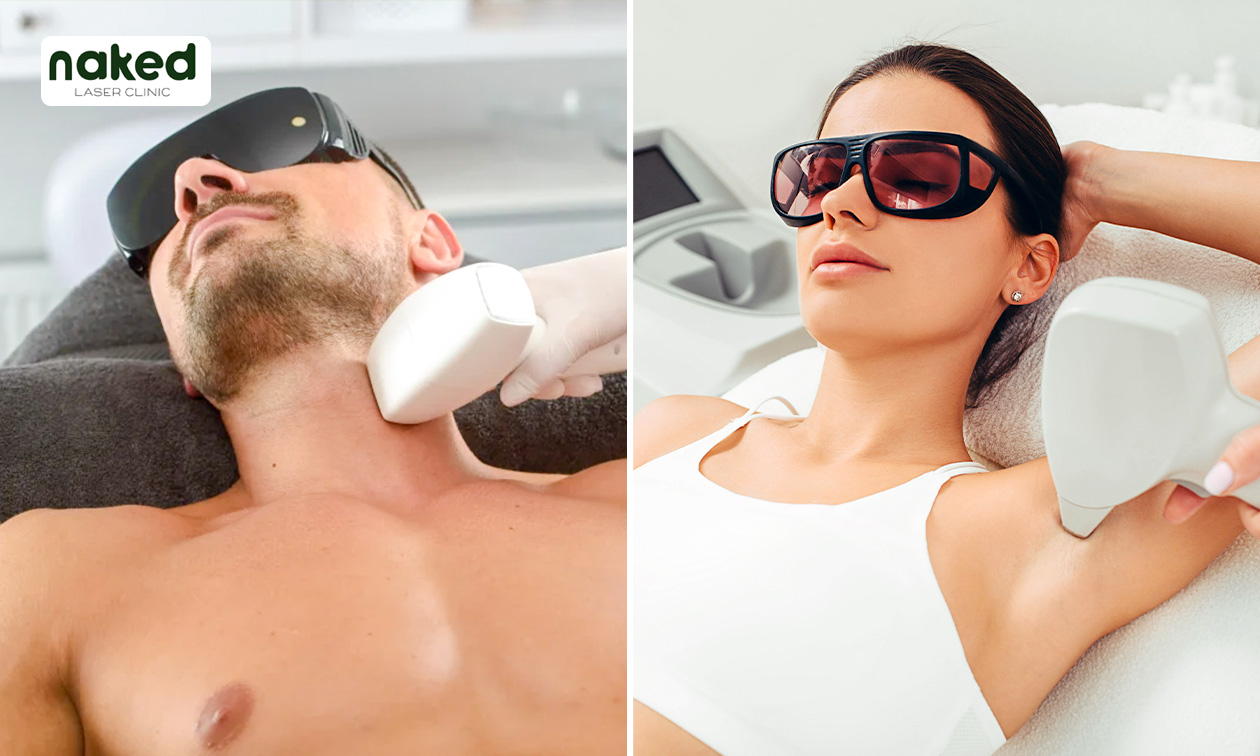 6 laser-ontharingsbehandelingen naar keuze voor dames en heren