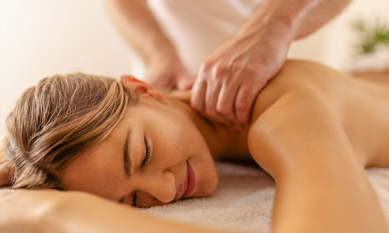 Massage au choix (60 min) + boisson