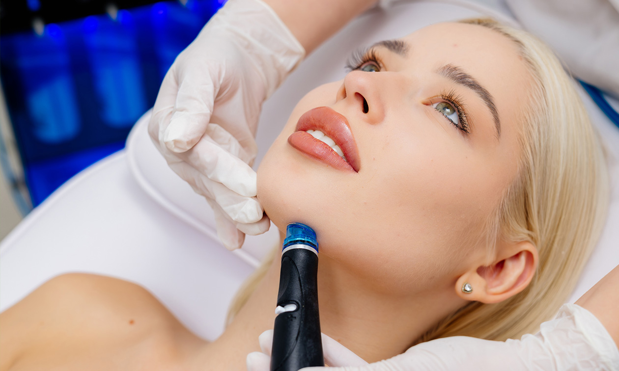 Carbon-Peeling, Hydro-Facial + Microdermabrasion oder Tattoo-Entfernung