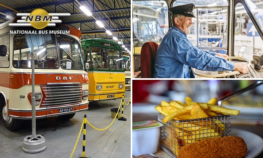 Entree Nationaal Bus Museum + iets lekkers