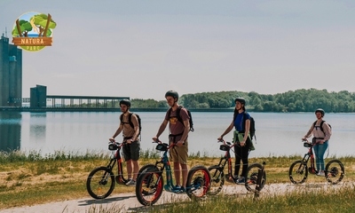 Parcours en trottinette électrique (1h, 1h30 ou 2h) aux lacs de l'Eau d'Heure