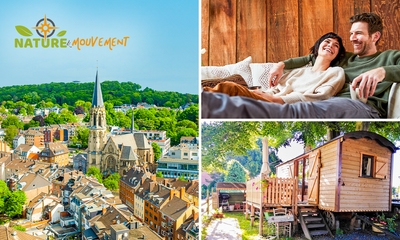 Overnachting voor 2 personen + ontbijt + late check-out in het hart van de Belgische Ardennen