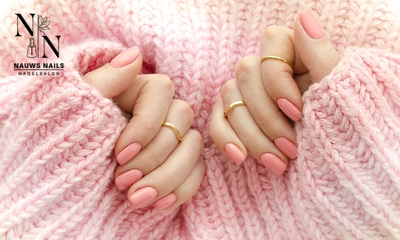 Russian manicurebehandeling + BIAB of pedicurebehandeling + gellak