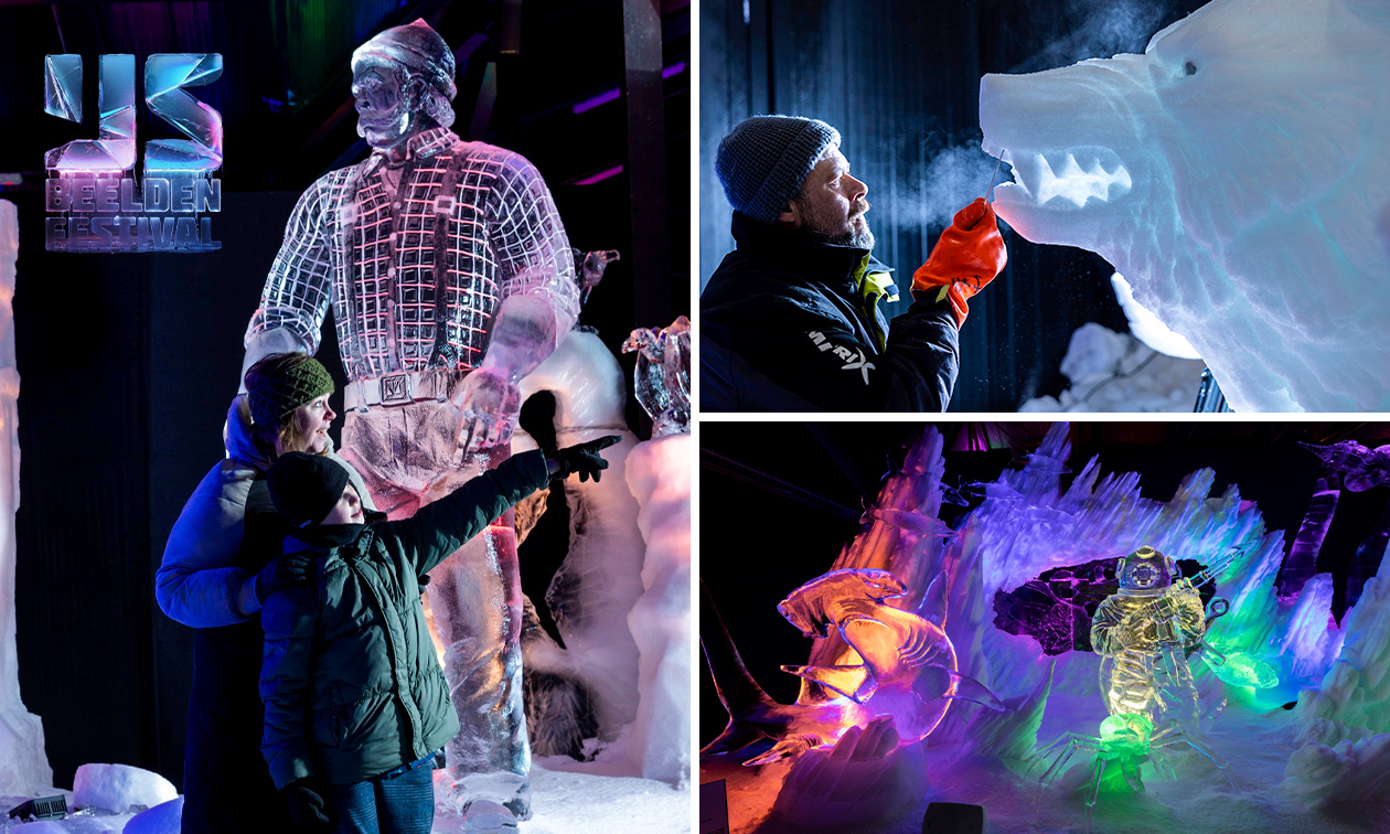 Entree voor het Nederlands IJsbeelden Festival