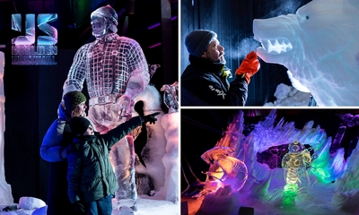 Entree voor het Nederlands IJsbeelden Festival