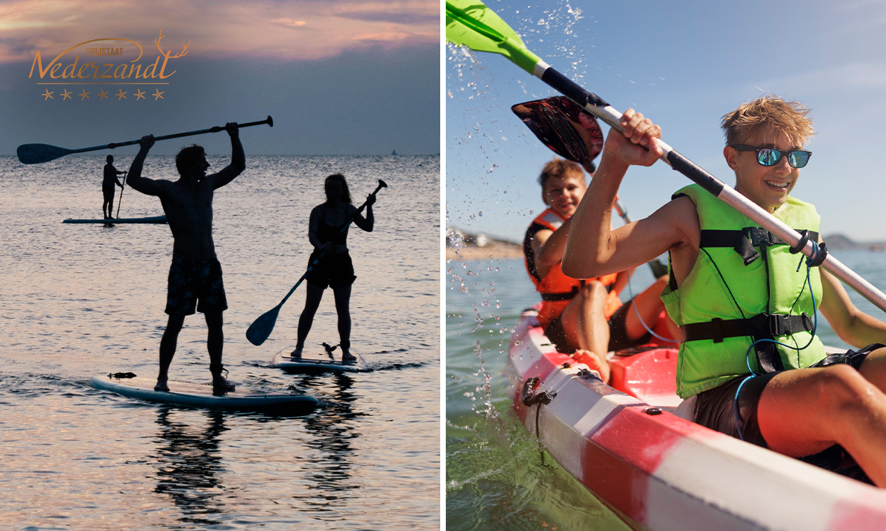 4 uur suppen of kajakken + drankje in Noordwijk