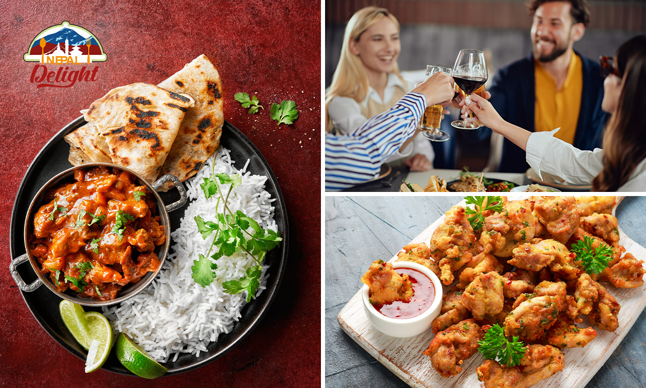 2-gangen keuzelunch of -diner