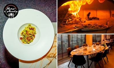 Italiaans 3-gangen keuzediner of -lunch bij Nero t' Avola