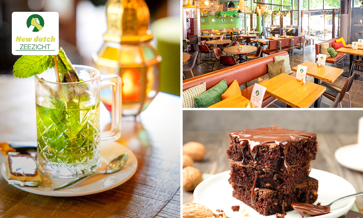 Warme drank + gebak naar keuze bij New Dutch & Zeezicht in hartje Nijmegen