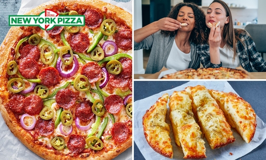 New York Pizza (25 cm) + snack naar keuze om af te halen