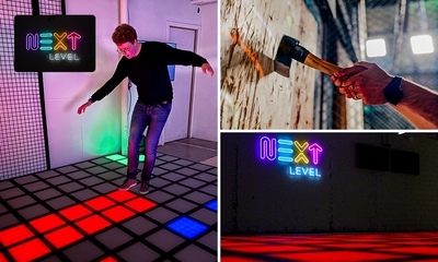 The Floor is Lava + evt. bijlwerpen (30-90 min)