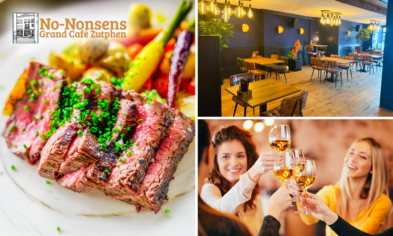 3-gangendiner à la carte in hartje Zutphen