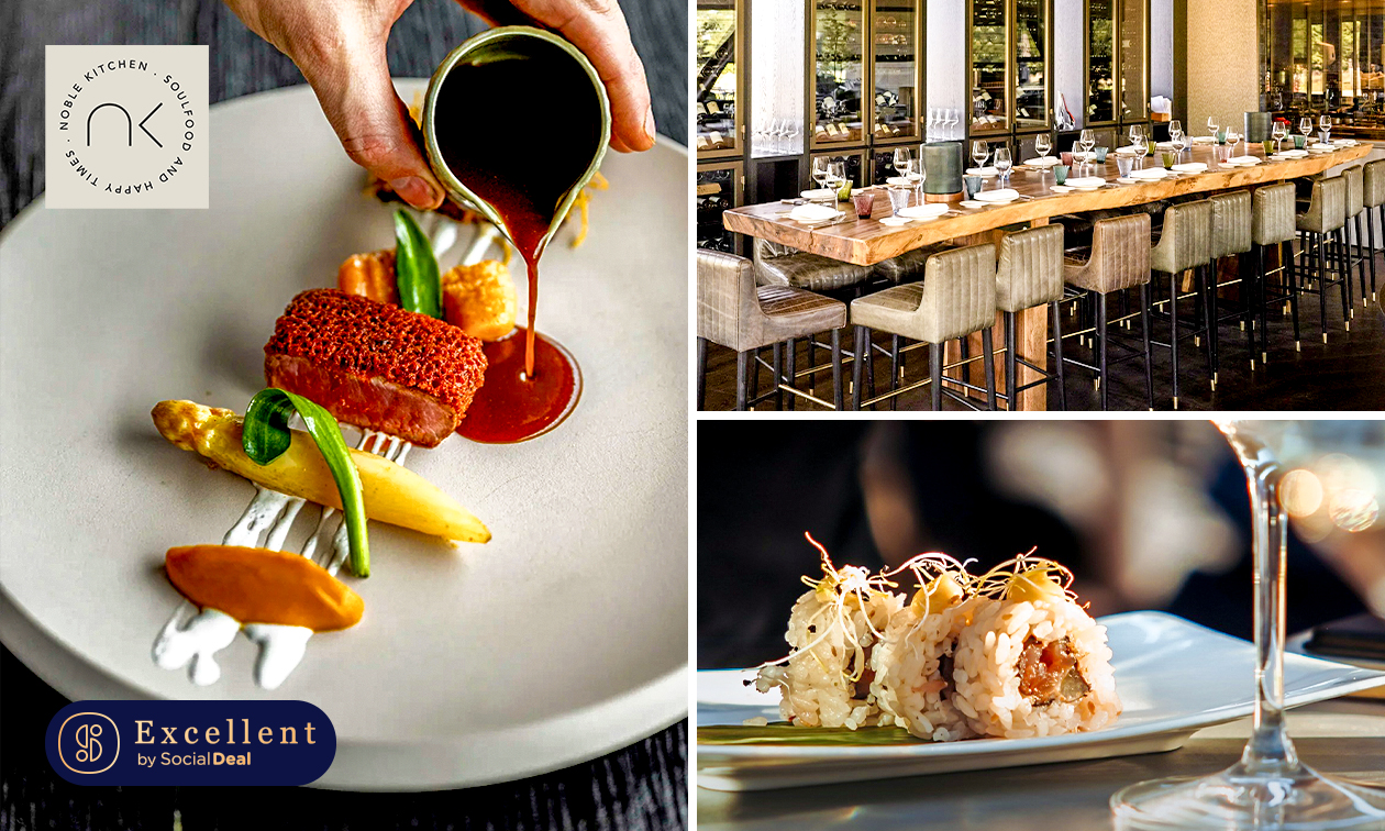 Culinair 6-gangendiner bij Michelin-restaurant Noble Kitchen