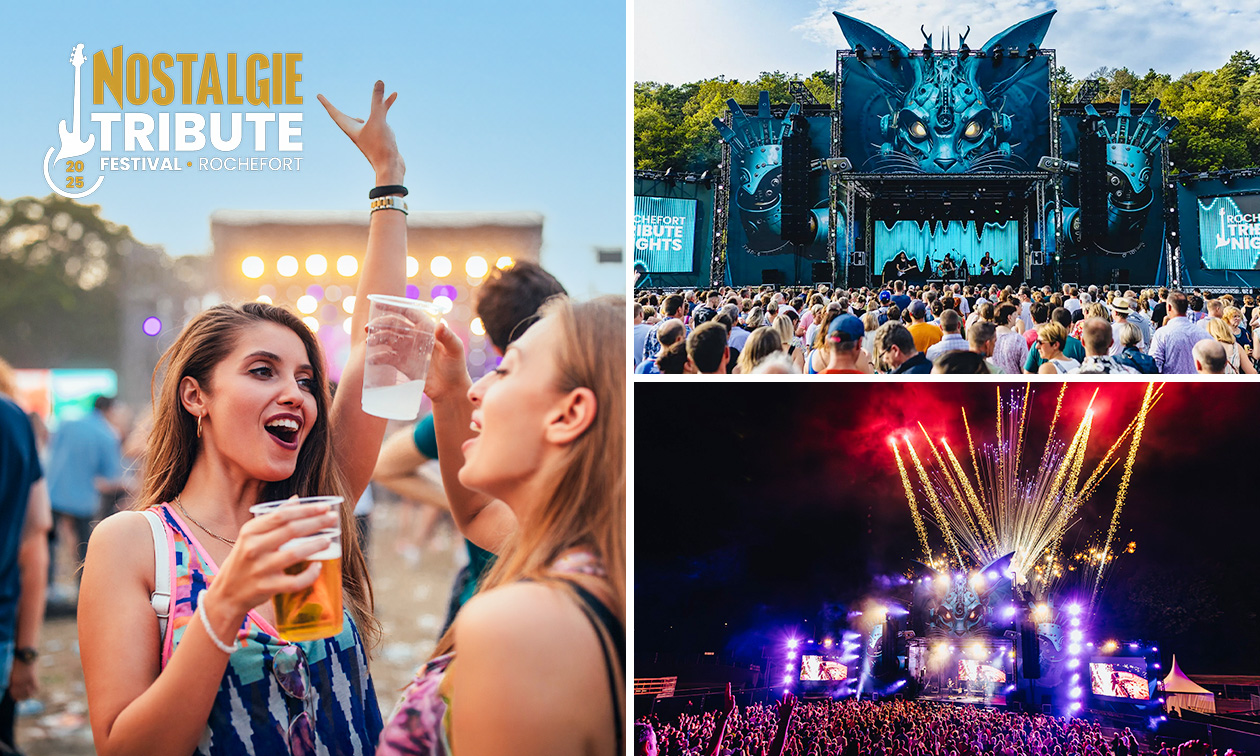 Ticket 1 ou 2 jour(s) pour le Nostalgie Tribute Festival
