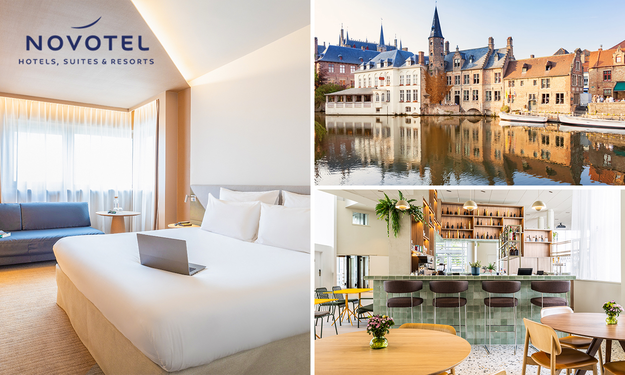 Nuit pour 2 + petit-déjeuner au cœur de Bruges