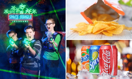 60 minuten lasergamen