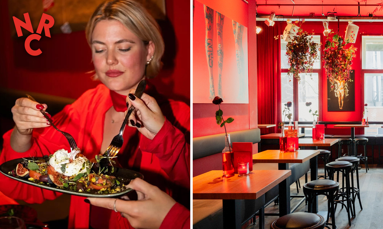 Lunchgerecht à la carte + dessert van de chef bij Nieuw Rotterdams Café