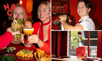 Lunchgerecht à la carte + dessert van de chef bij Nieuw Rotterdams Café
