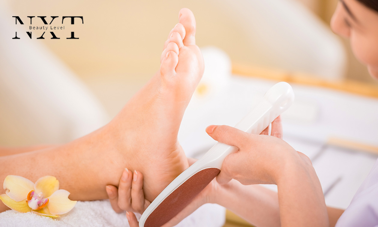 Pedicurebehandeling (45 min) + evt. gellak