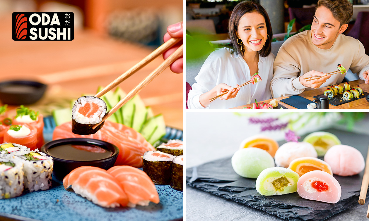 Menu sushi en 4 services à Bruxelles