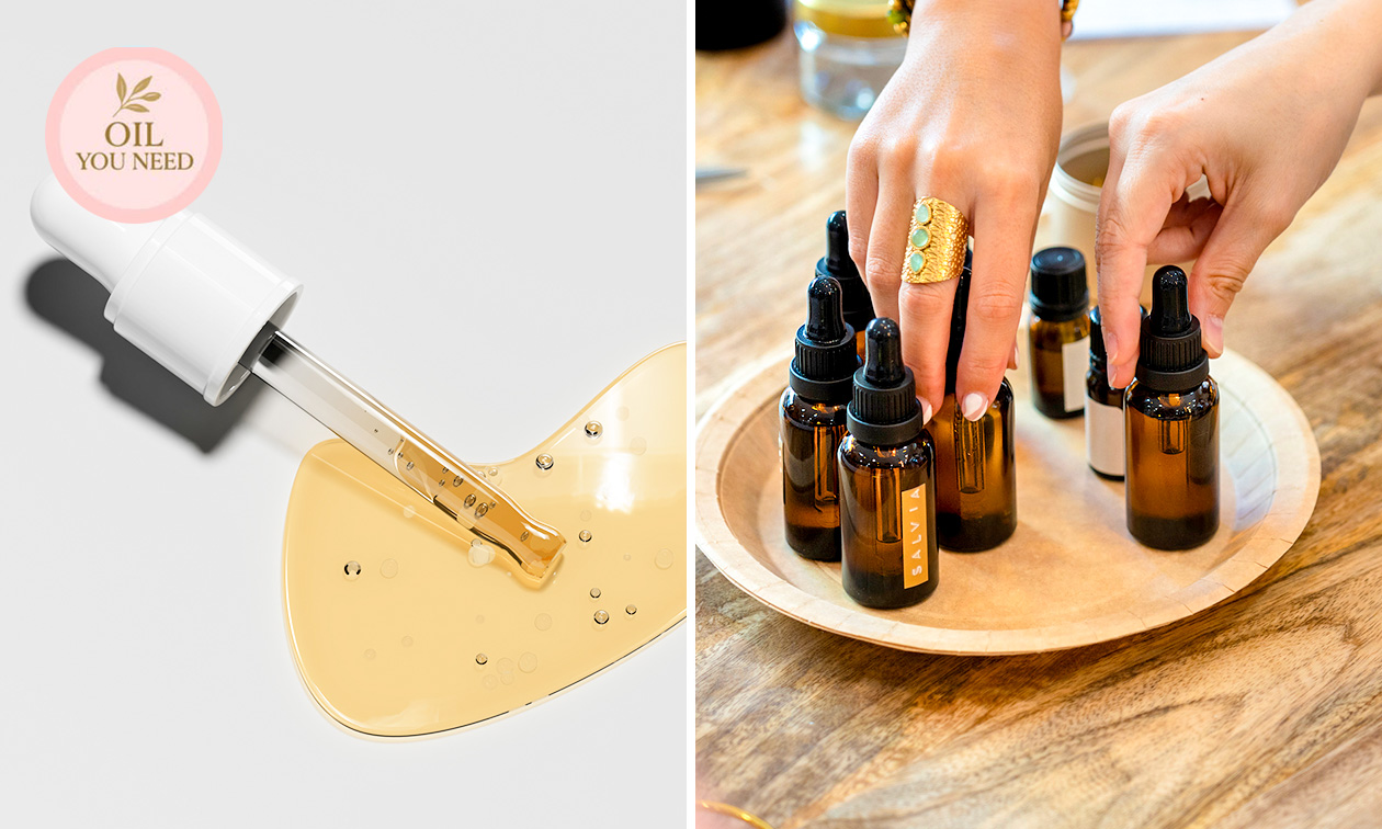 Aromatherapie met essentiële oliën (2,5 uur) + 2 zelfgemaakte producten + iTOVi-scan