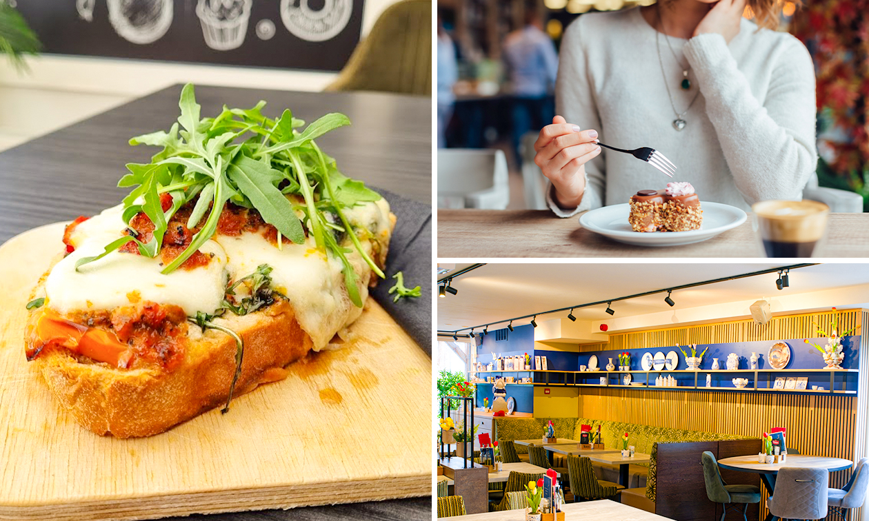 Warme drank + gebak of broodje naar keuze