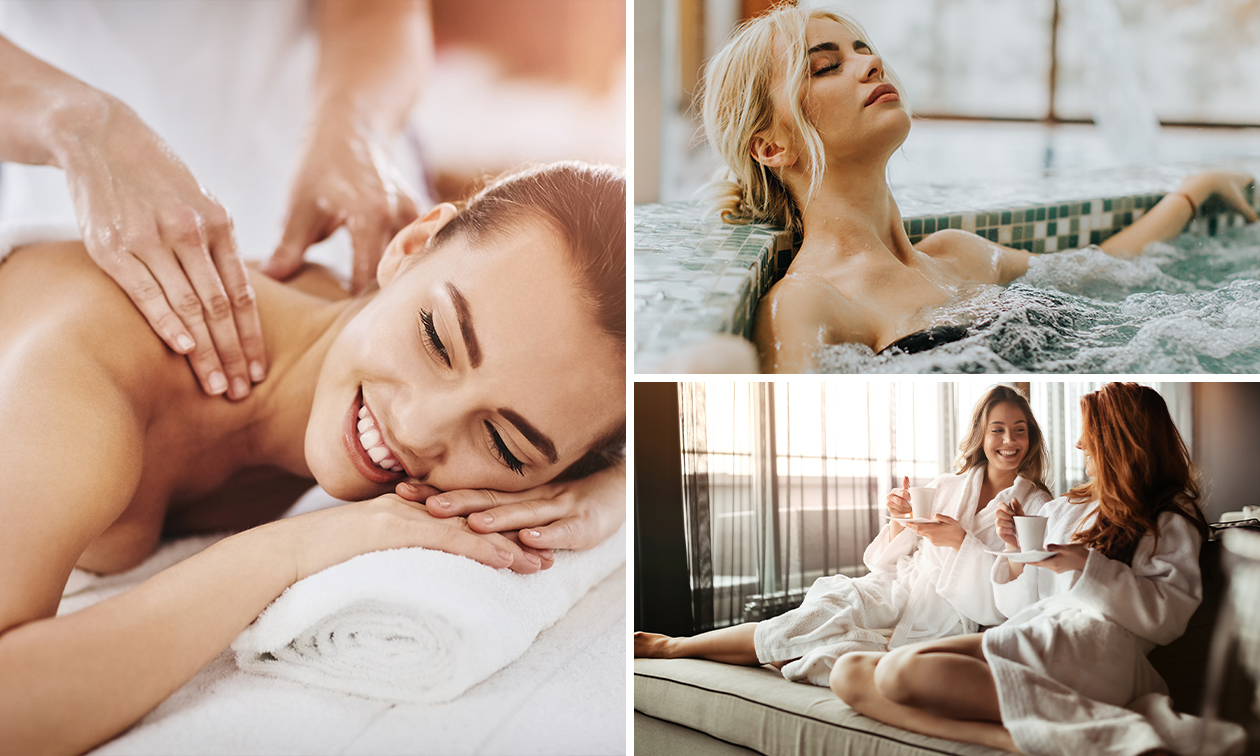 Formule bien-être (3h30) y compris massage et spa privatif