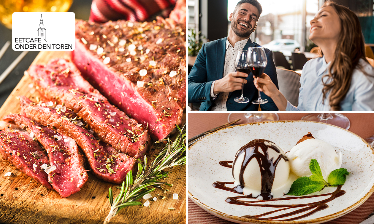 2-gangen keuzelunch bij Onder Den Toren