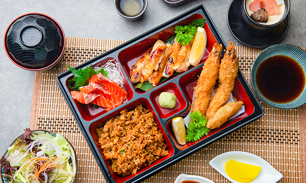 Bentobox-diner bij Oni Japanse Dining