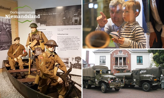 Entree- of familieticket voor Oorlogsmuseum Niemandsland