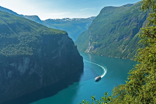 Krydstogt til de norske fjorde