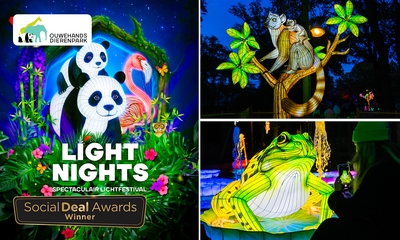 Entree Light Nights in Ouwehands Dierenpark