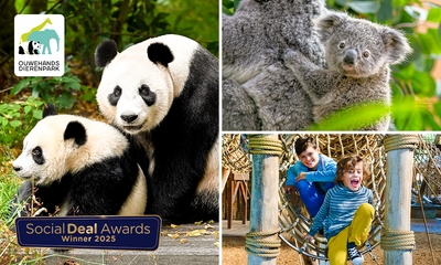 Entree voor Ouwehands Dierenpark Rhenen